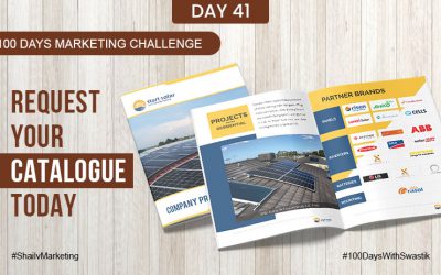 Request your catalogue today- 100 Days Marketing Challenge