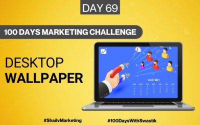 Desktop Wallpaper – 100 Days Marketing Challenge
