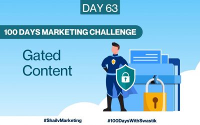 Gated Content – 100 Days Marketing Challenge