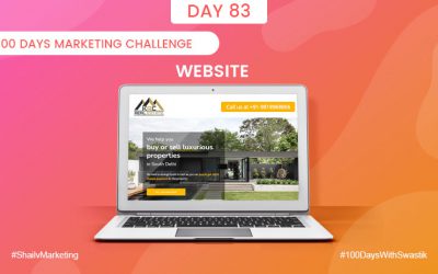 Website – 100 Days Marketing Challenge