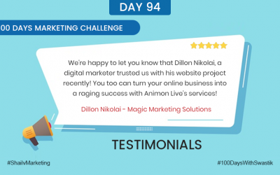 Testimonials – 100 Days Marketing Challenge