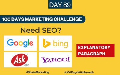 Need SEO – 100 Days Marketing Challenge
