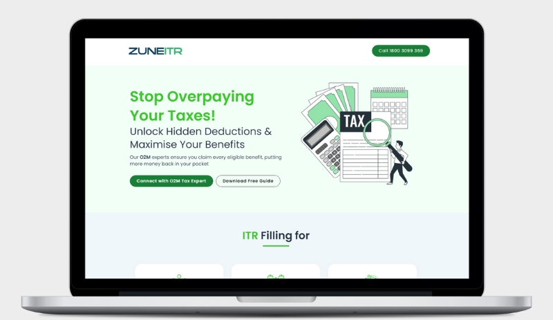 ZuneITR, Simplifying ITR Filing in India!