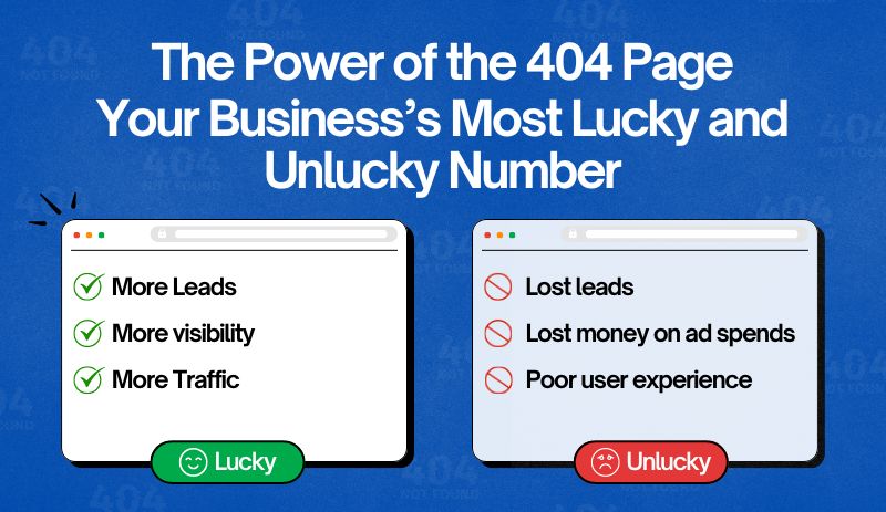 The Power of the 404 Page Your Business’s Most Lucky and Unlucky Number