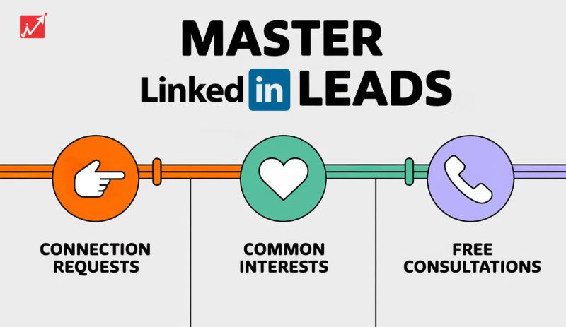 3 Steps For Business Coaches To Master Lead Generation using linkedin'